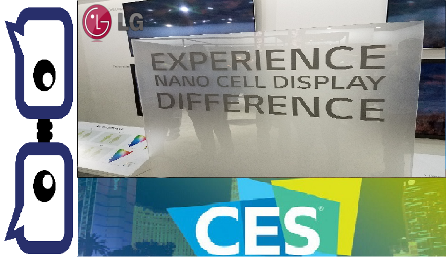 CES 2017 LG Nano Cell Display Tech
