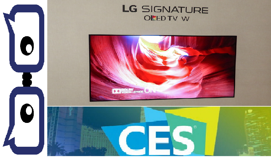 CES 2017 LG Signature OLED W