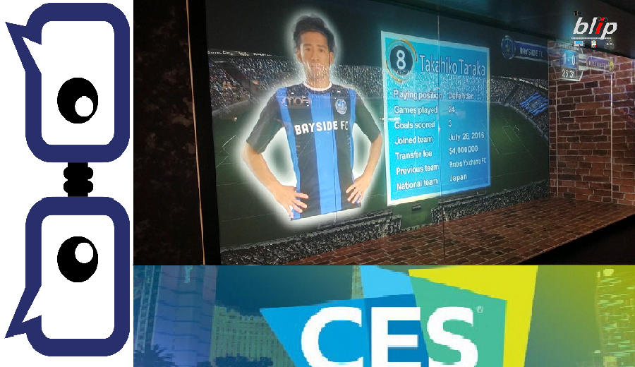 CES 2017 Panasonic Shows Off Projection and TV on Glass