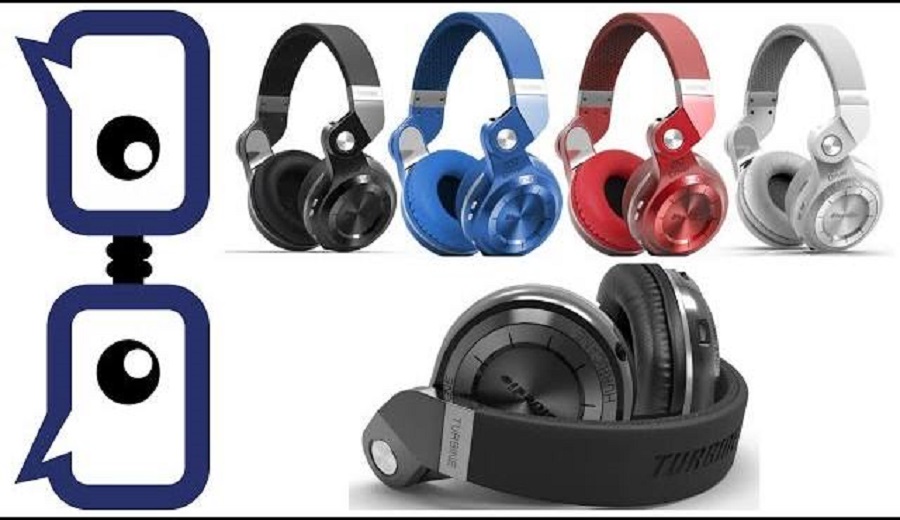 Bluedio Turbine T2s Wireless Bluetooth Headphones with Mic