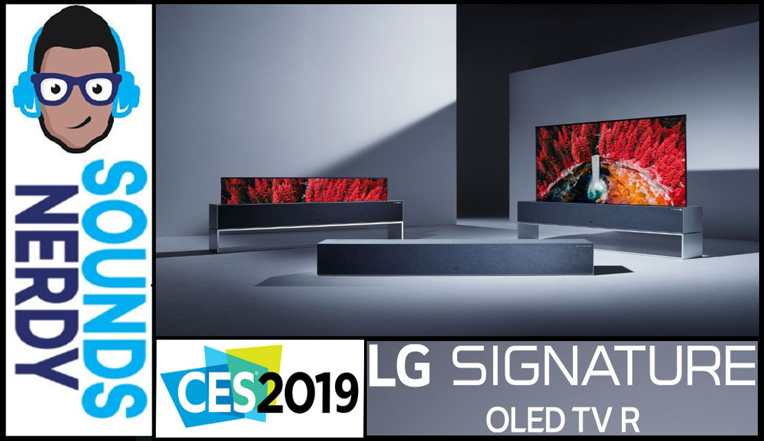LG Signature OLED R  (Rollable TV) CES 2019