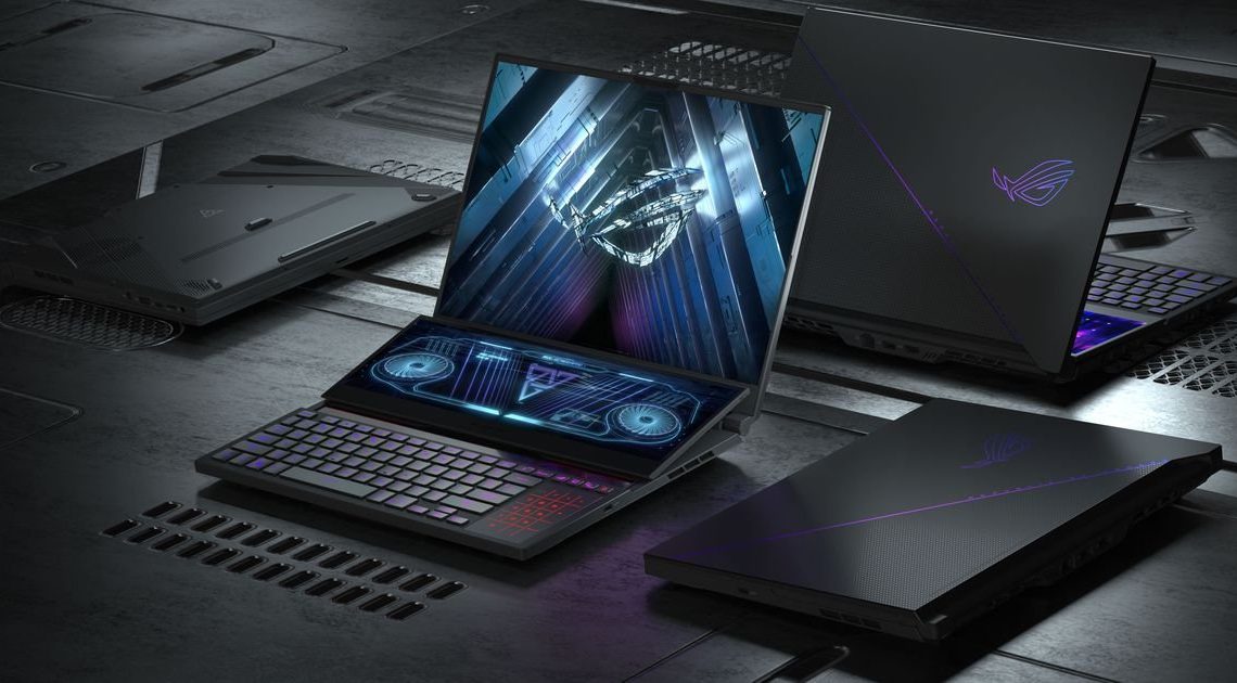 Gaming greatness came to CES 2022 with the Asus ROG Zephyrus Duo 16 laptop