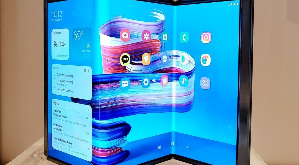 Samsung shows off its mind-boggling tri-fold concept devices