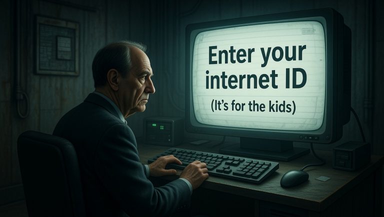 Age Verification – It’s Not About The Kids, It’s Your Internet ID, Don’t Be Fooled Age Verification – It’s Not About The Kids, It’s Your Internet ID, Don’t Be Fooled