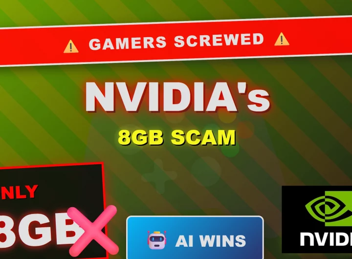 Nvidia Just Threw Gamers Under the Bus: The 8GB GPU Scam You Need to Know About